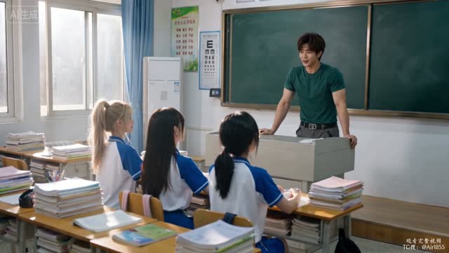 高三爱情故事 (2)｜AI成人短剧｜第1段视频封面