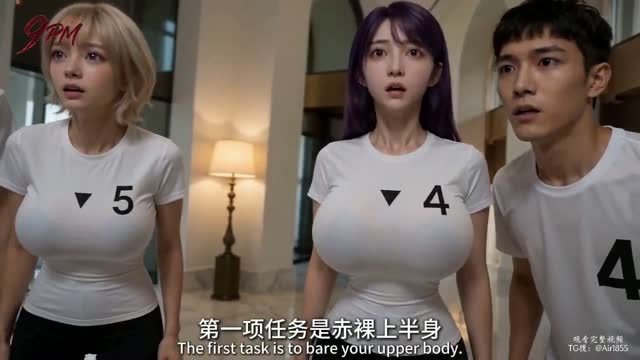 夫妻游戏｜AI成人短剧｜第1段视频封面