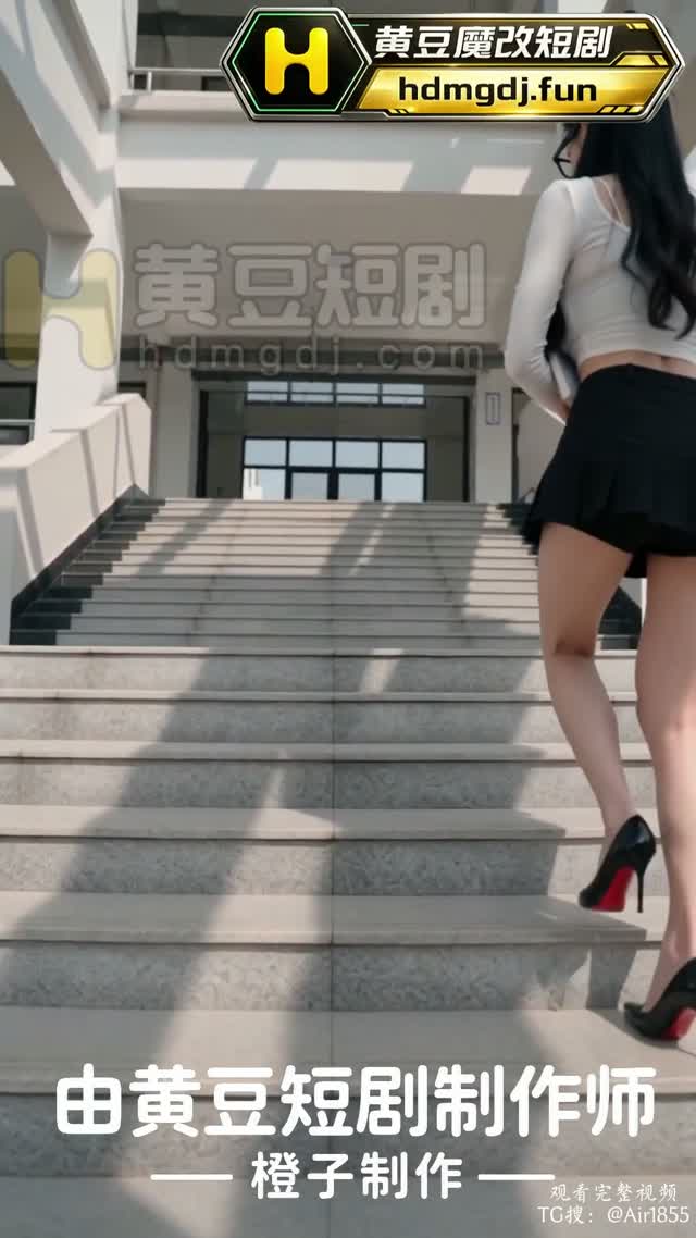 患性瘾的巨乳女教师｜AI成人短剧视频封面